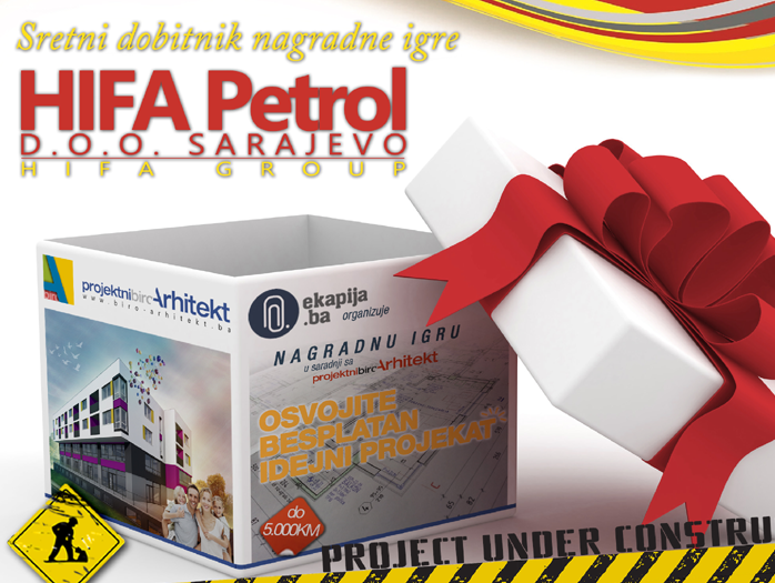 HIFA Petrol dobitnik besplatnog idejnog projekta od 5.000KM