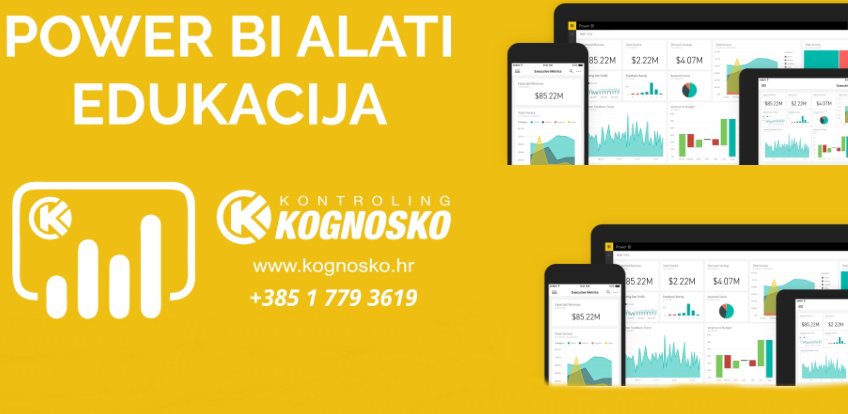 Power BI alati - dvodnevna edukacija 27. grupe polaznika u Kontroling centru Kognosko