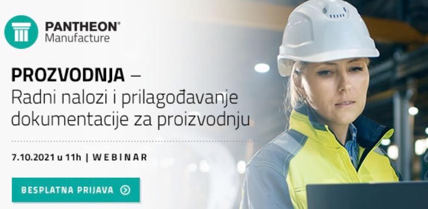 Webinar: Proizvodnja – Radni nalozi i prilagođavanje dokumentacije za proizvodnju