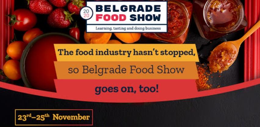 Poziv na online poslovne susrete u okviru sajma Belgrade Food Show 2020.