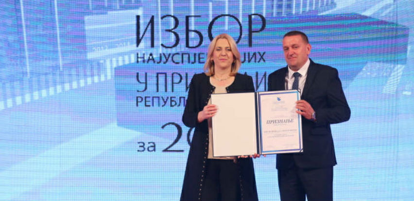 Održan izbor najuspješnijih u privredi Republike Srpske za 2018.