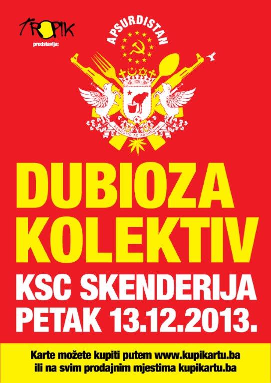 Rasprodate promo ulaznice za sarajevski koncert Dubioza kolektiva