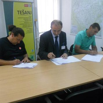 Uređenje infrastrukture u poslovnim zonama u Tešnju