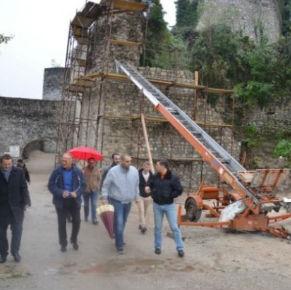 Pri kraju radovi na rekonstrukciji dijela zidina Starog grada Ostrožac