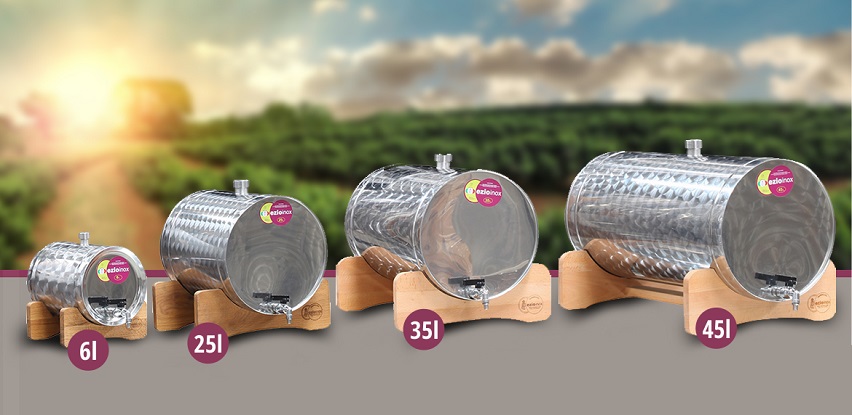 ezio inox bačve bačve za čuvanje vina vino