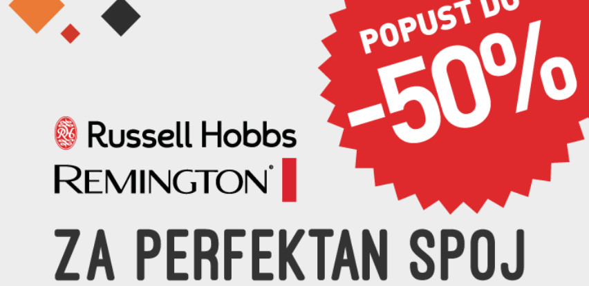 Specijalna ponuda REMINGTON i RUSSEL HOBBS na INA i EP benzinskim stanicama